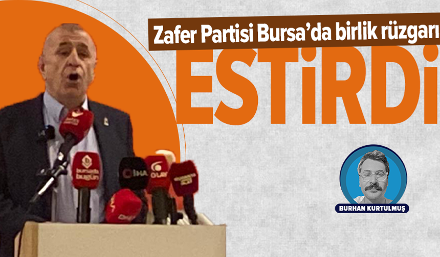 Ümit Özdağ Bursa’da konuştu: “Türk devleti bebek katilinden öğrenecek değildir”