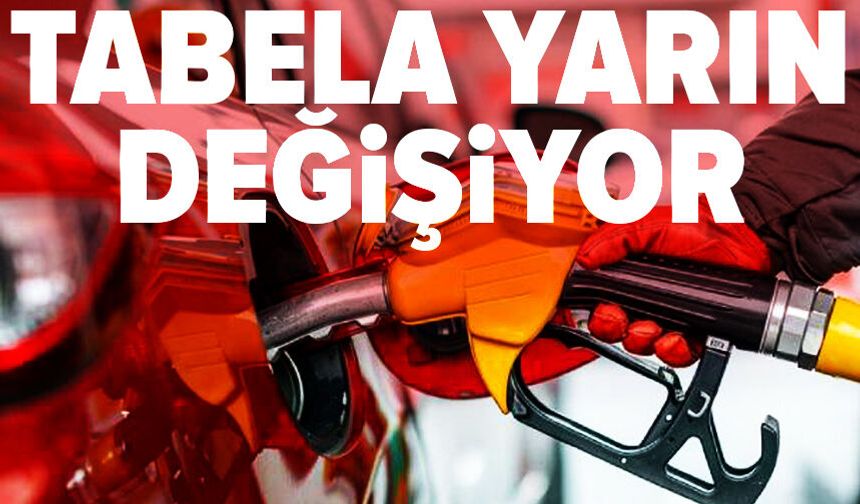 Tabela yarın değişiyor: Benzin ve motorine zam geliyor