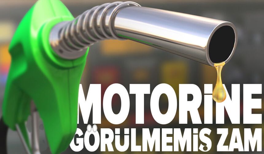Motorine 6.5 liralık tarihi 'savaş zammı' geliyor