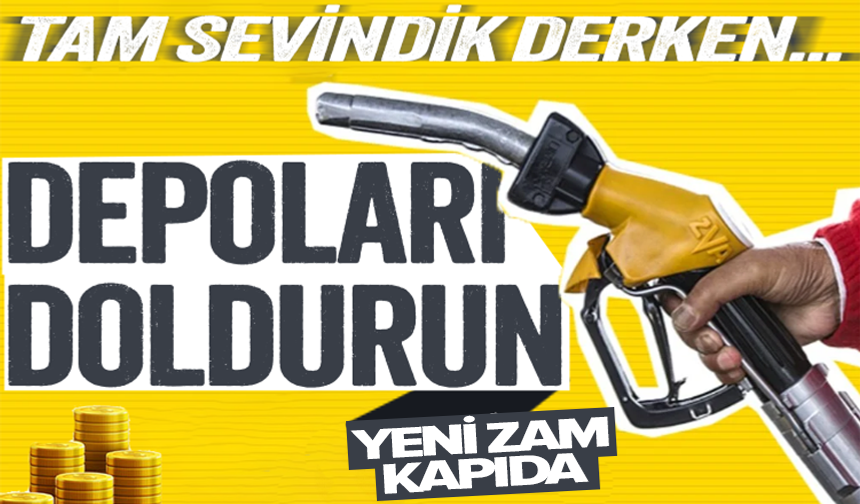 Akaryakıt fiyatlarına zam!