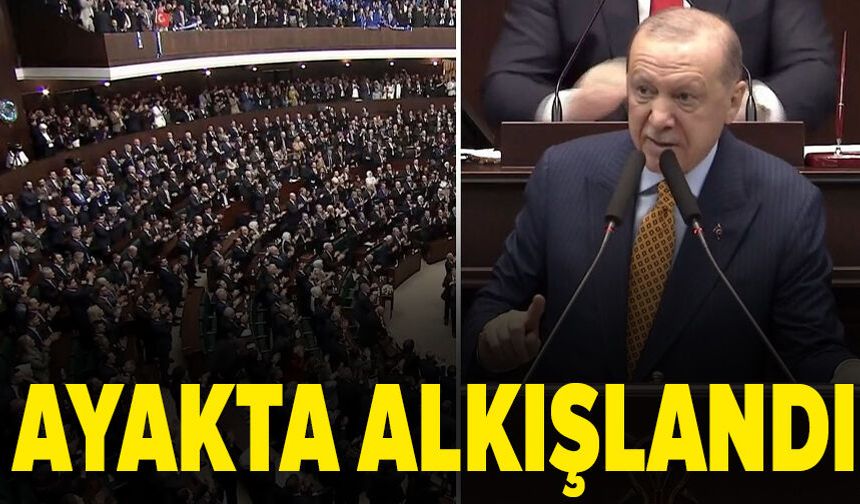 Cumhurbaşkanı Erdoğan'ın Netanyahu'nun tehditlerine yanıtı ayakta alkışlandı