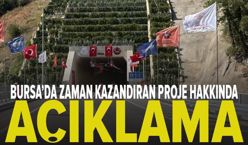 Bursa’yı İç Anadolu’ya bağlayan adım: Uraloğlu'ndan açıklama geldi