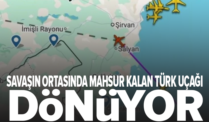 İran'da mahsur kalan yolcu uçağı 53 gün sonra Türkiye'ye dönüyor