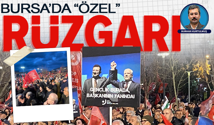 CHP lideri Özgür Özel Bursa'da