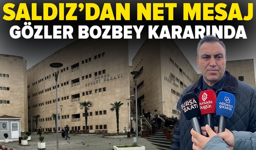 Mehmet Aydın Saldız: Bugün başkanımızın serbest kalacağına inanıyorum