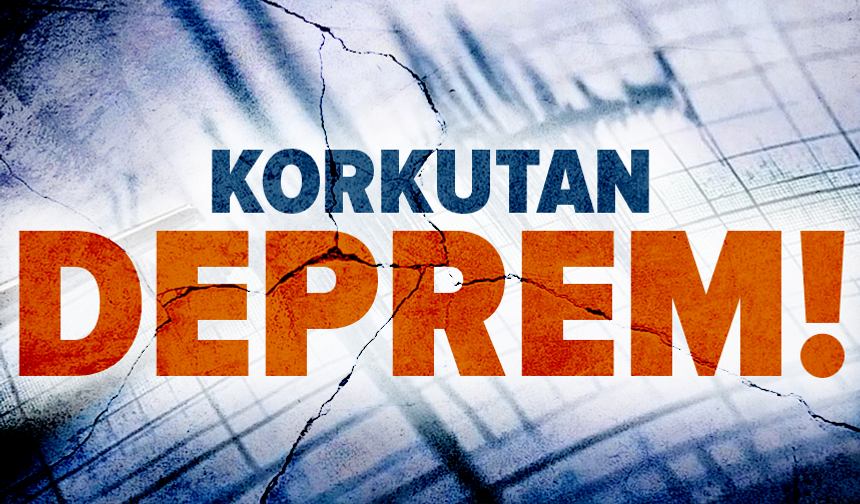 4.2 büyüklüğünde deprem!