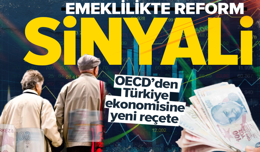 OECD'den Türkiye raporu: Dikkat çeken emeklilikte yaş talebi