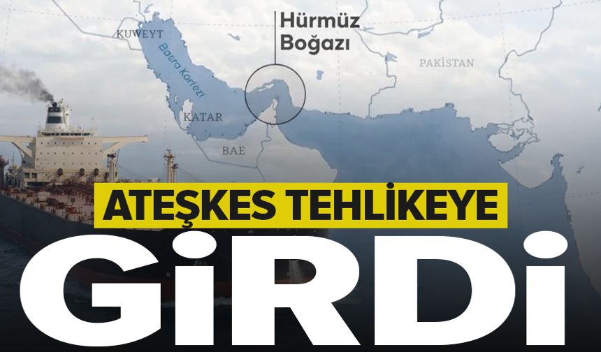 Hürmüz Boğazı'ndan geçişler durduruldu
