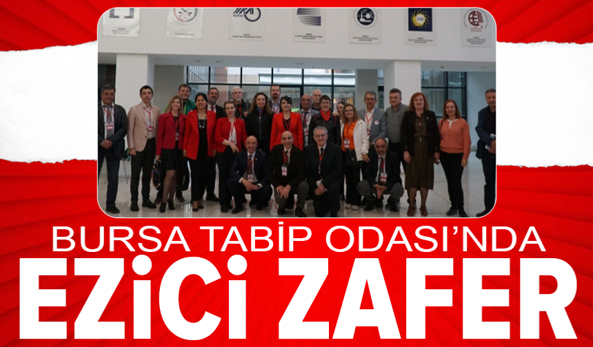 Bursa Tabip Odası seçimi sonuçlandı!