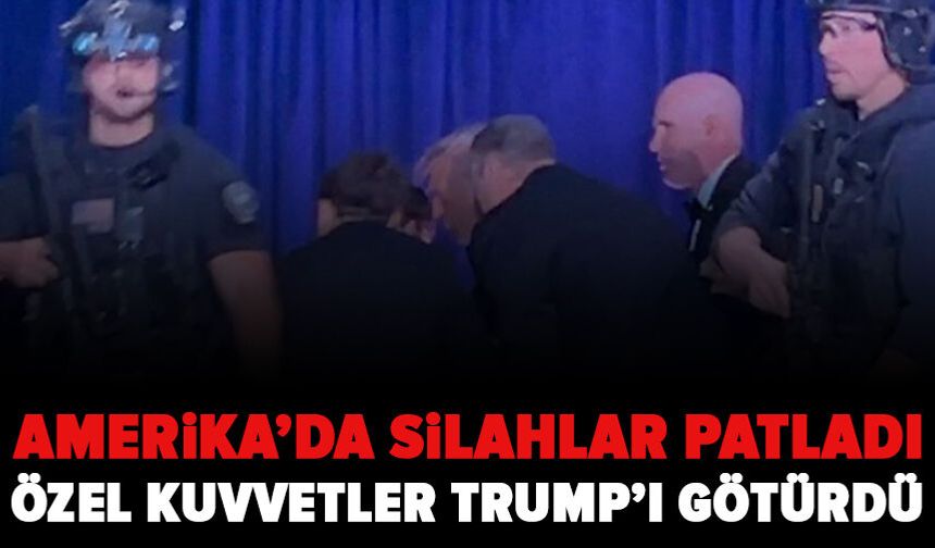 Beyaz Saray yemeğinde silah sesleri! Trump apar topar salondan çıkarıldı