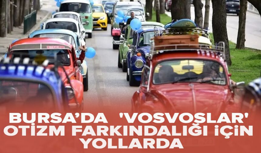 'Vosvoslar' otizm farkındalığı için yollarda