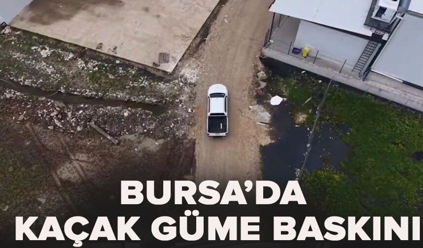 Bursa'da kaçak güme operasyonu