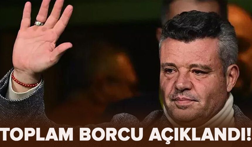 Toplam borcu açıklandı!