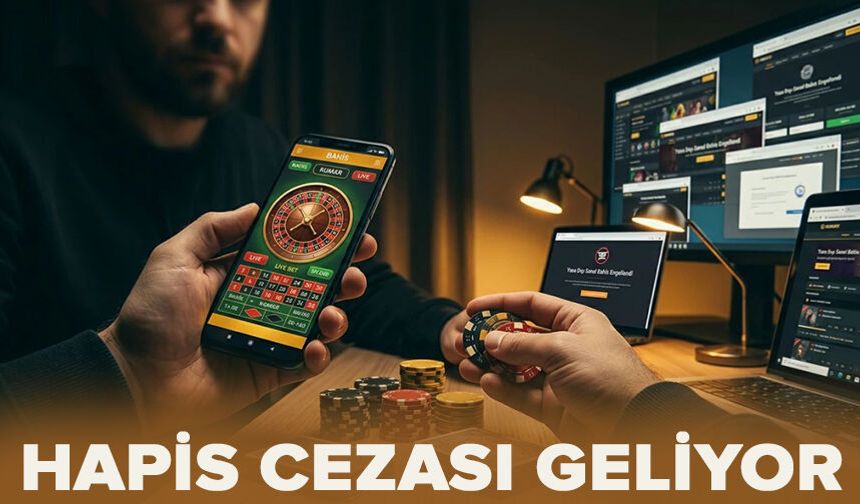 Yasa dışı bahis oynayanlara da hapis cezası geliyor