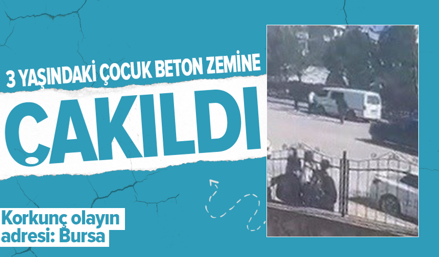 Bursa'da balkondan düşen 3 yaşındaki çocuk, ağır yaralandı