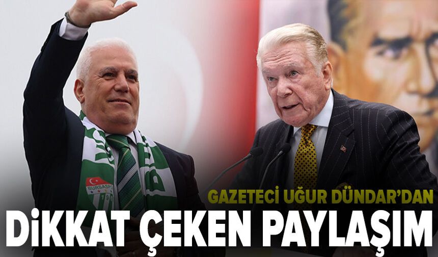 Gazeteci Uğur Dündar’dan Mustafa Bozbey paylaşımı