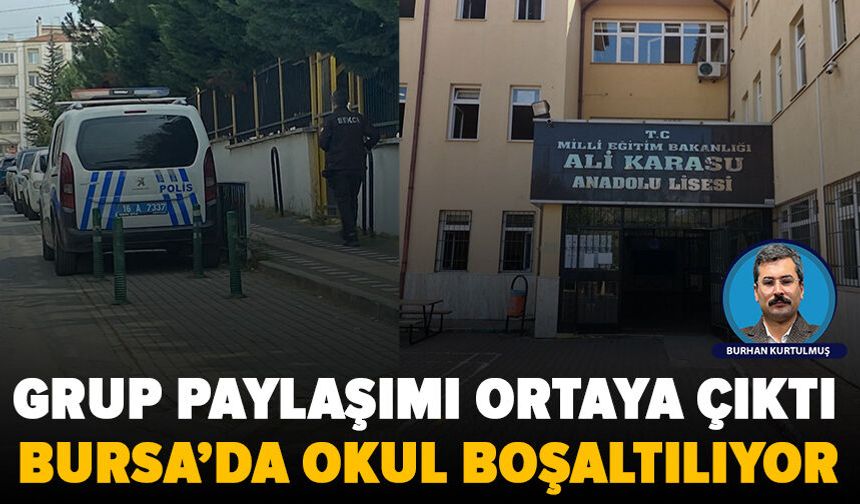 Bursa’da lisede “şaka” krizi: Paylaşım okulu ayağa kaldırdı