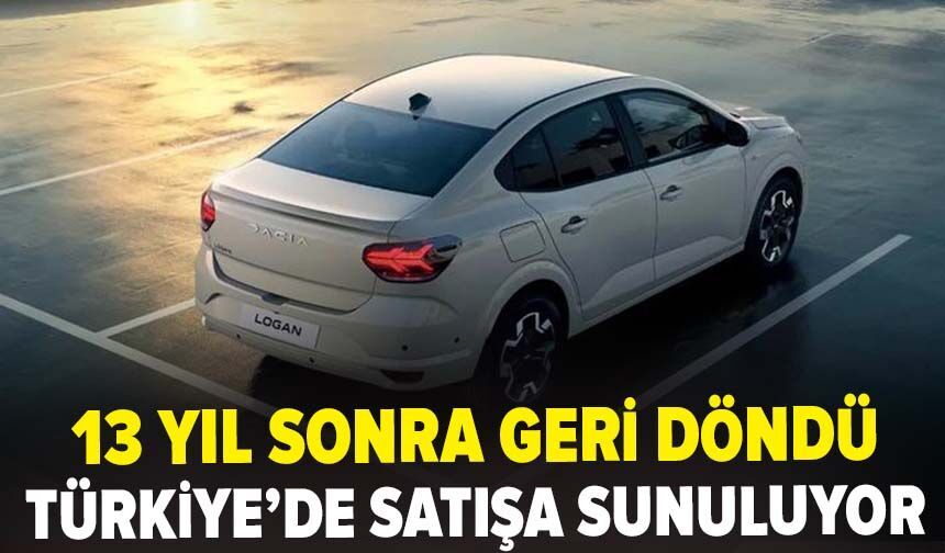 13 yıl sonra geri döndü: Türkiye'de satışa sunuluyor