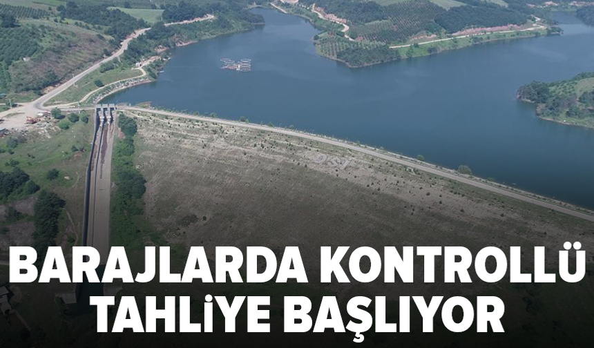Bursa'da DSİ'den barajlarda su deşarjı uyarısı