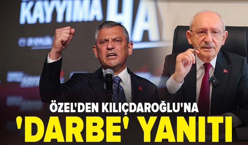 Özel'den Kılıçdaroğlu'na 'Darbe' Yanıtı