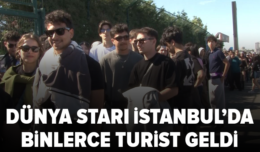 Kanye West konseri öncesi stadyumda büyük heyecan