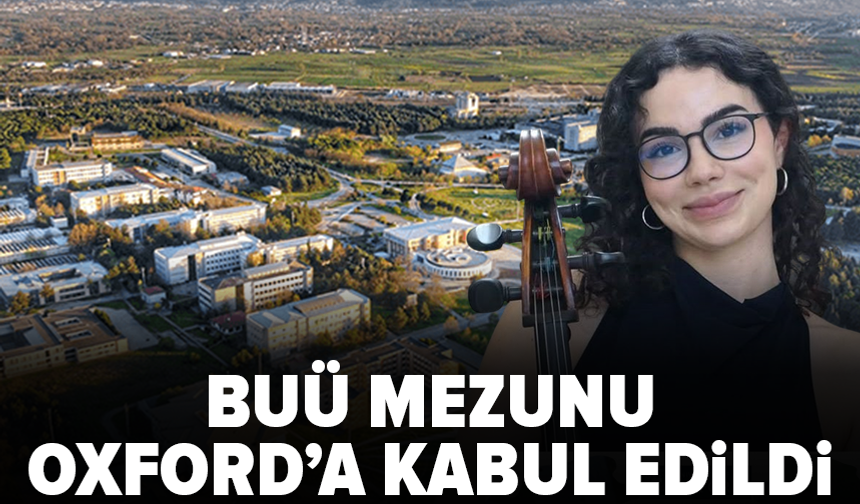 BUÜ mezunu Olcay Varlı'dan tarihi Oxford başarısı