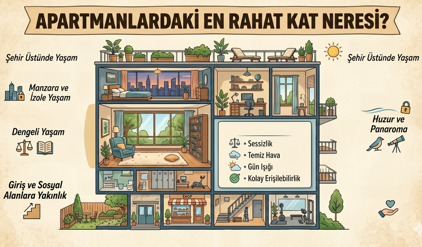 Apartmanlardaki en rahat kat neresi