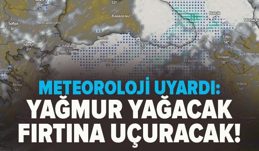 Meteoroloji tek tek uyardı