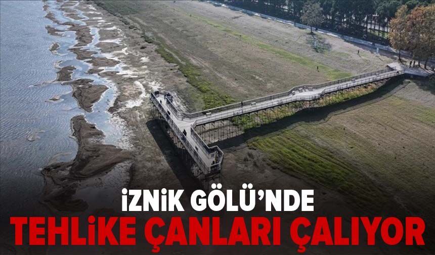 İznik Gölü'nde tehlike çanları çalıyor