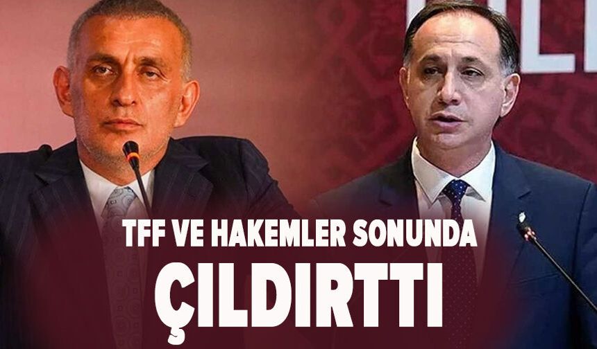 TFF ve hakemler sonunda çıldırttı