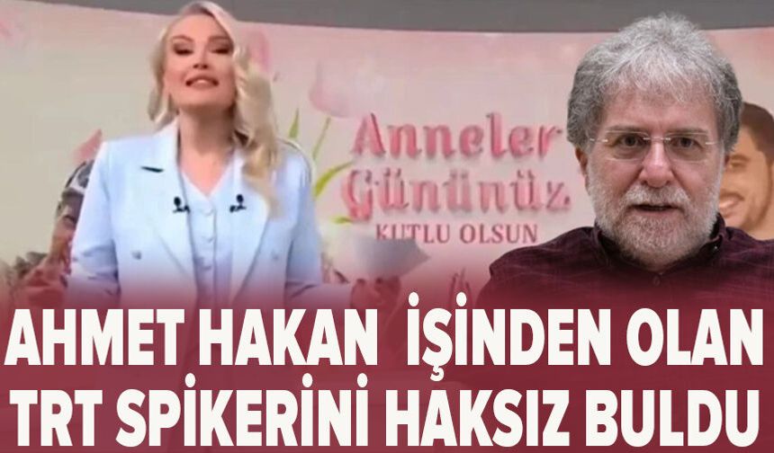 Ahmet Hakan, "Patili Annesiyim" Dediği İçin İşinden Olan TRT Spikerini Haksız Buldu