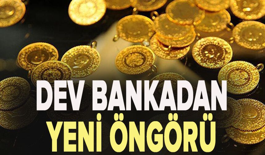 Dev bankadan yeni öngörü