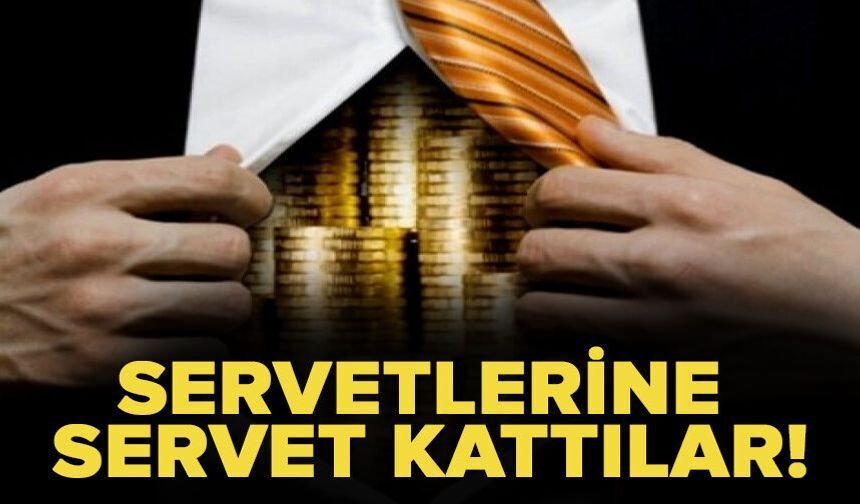 Servetlerine servet kattılar!