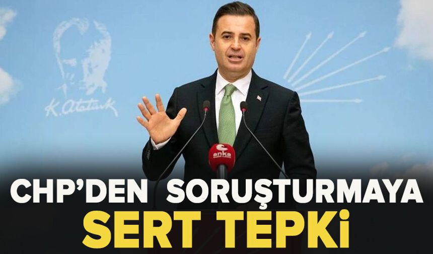 CHP’den Balıkesir Büyükşehir Başkanı Ahmet Akın'a soruşturmaya tepki