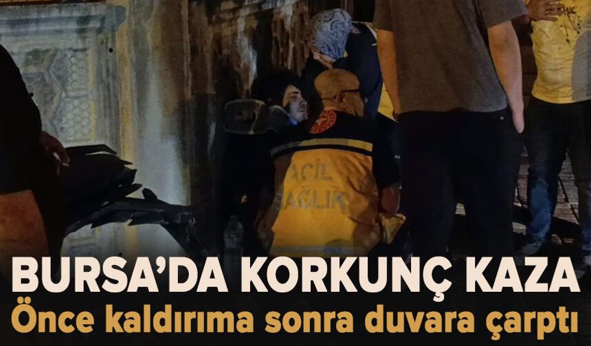 Bursa'da korkunç kaza!