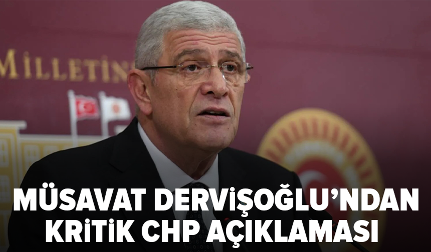 Dervişoğlu’ndan CHP açıklaması: “Ağır hasar görmesine razı olmayız”