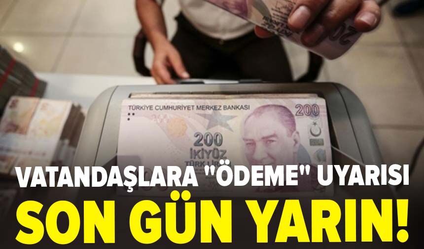 Emlak vergisinde kritik uyarı: Son gün yarın!