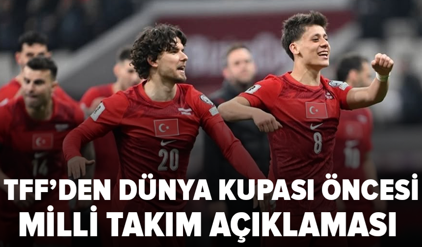 TFF'den A Milli Takım kadrosu için yalanlama