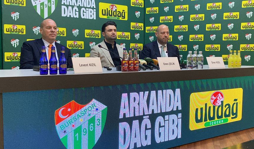 Bursaspor’un yeni sponsoru Uludağ İçecek oldu