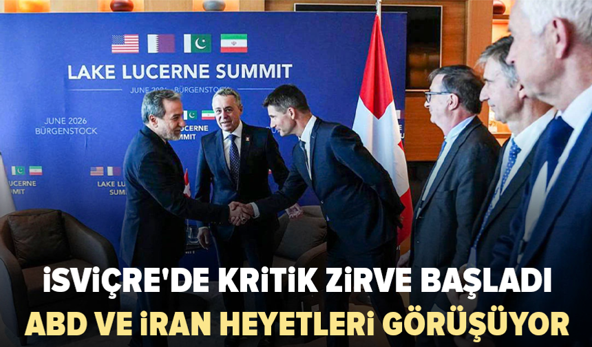 İsviçre’de ABD-İran zirvesi: Hürmüz ve Lübnan masada