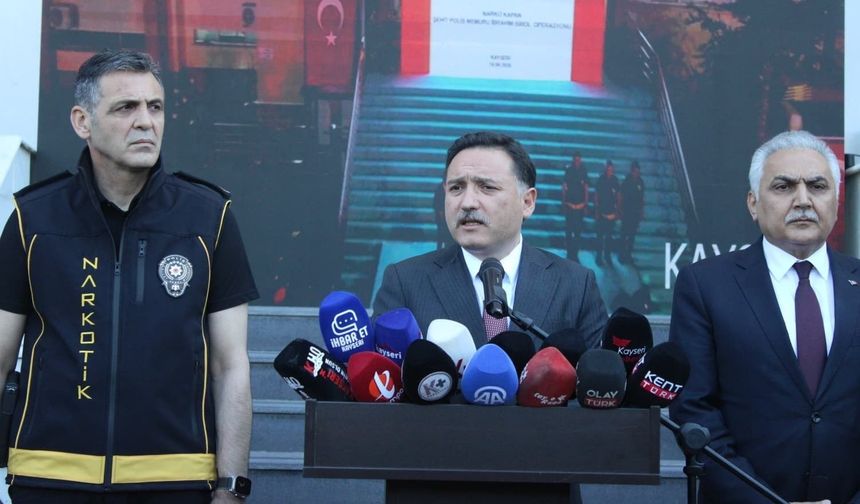 Kayseri'de Cumhuriyet tarihinin en büyük uyuşturucu operasyonu gerçekleştirildi