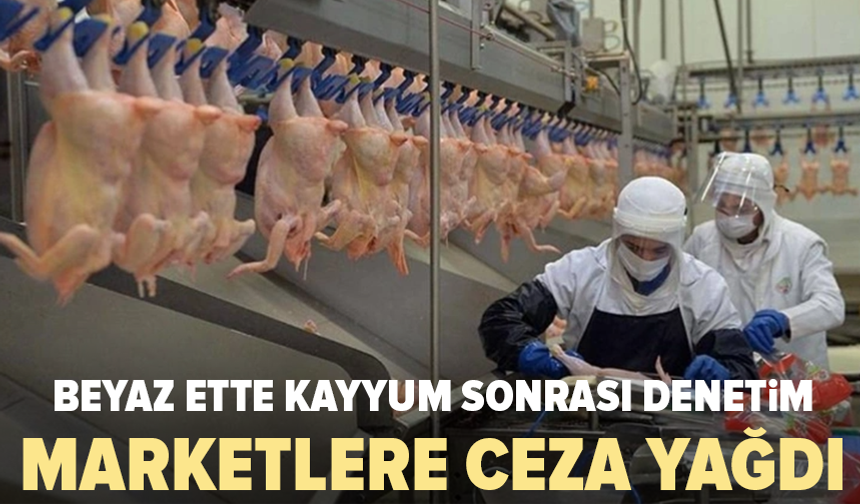 Beyaz et fiyatlarına denetim: Marketlere 10 milyon TL ceza