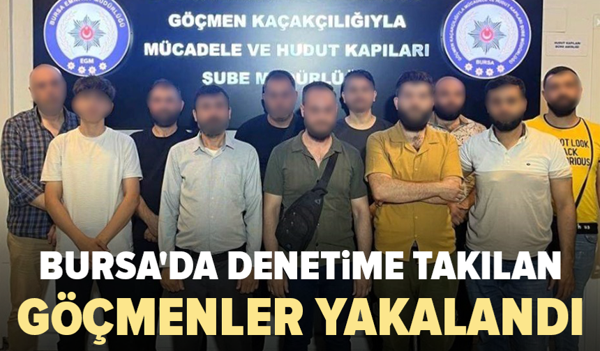 Bursa’da 3 bin 25 kişinin kimliği sorgulandı