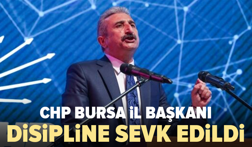 CHP Bursa’da Nihat Yeşiltaş’ın yerine Turgut Özkan atandı