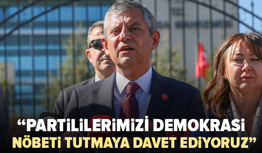 Özgür Özel’den ihraç kararlarına tepki:  "Seçilmiş il başkanlarının arkasındayız"