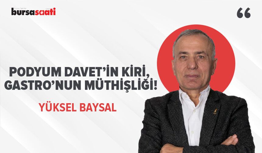 Podyum Davet’in kiri, Gastro’nun müthişliği!