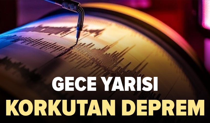 Gaziantep'te 4,6 büyüklüğünde deprem meydana geldi