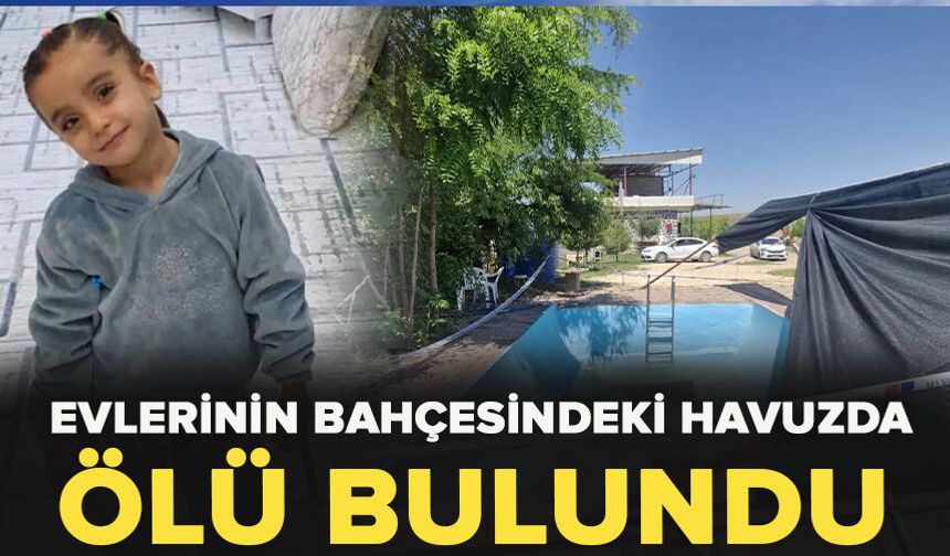 Evlerinin bahçesindeki havuzda ölü bulundu