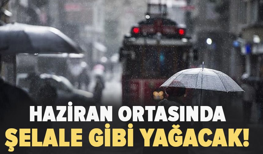 Güneş gidiyor, gök gürültülü sağanak yağış geliyor