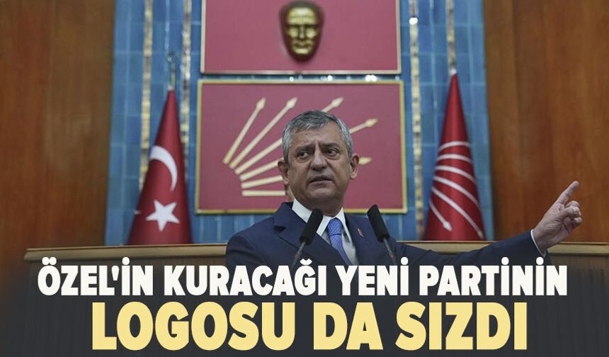 Özel'in kuracağı yeni partinin isminden sonra logosu da sızdı